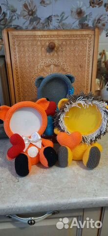 Фоторамка-зверушка hand made