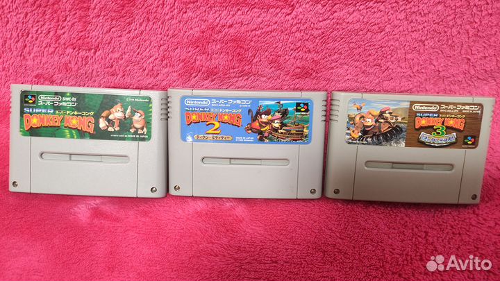 Картриджи super famicom