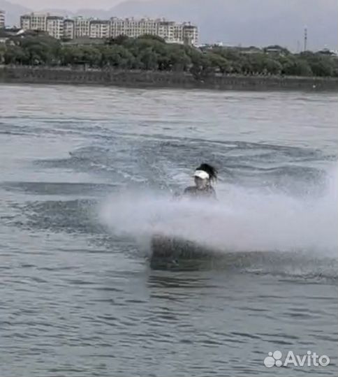 Мини электро-катер для отдыха 2 места