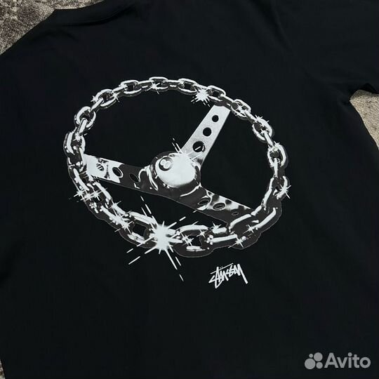 Футболка Stussy chain link ss24