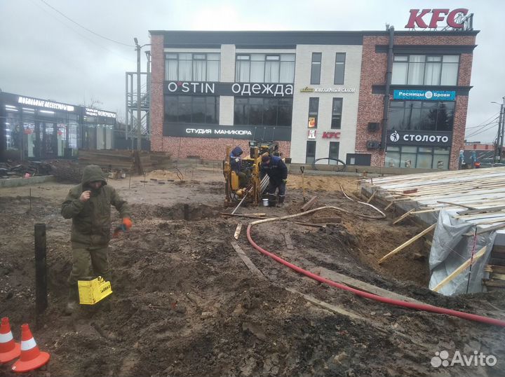 Прокол под дорогой гнб