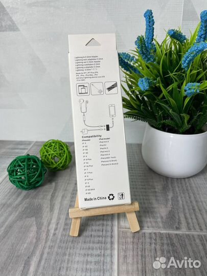 Переходник lightning to 3,5