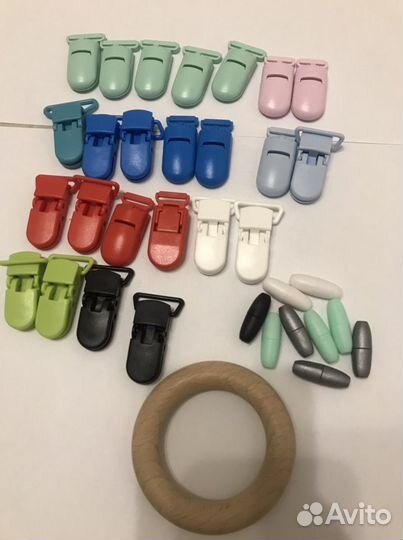 Силиконовая фурнитура (грызунки, бусины, буквы)