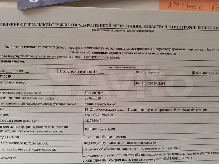 Участок 13 сот. (ИЖС)