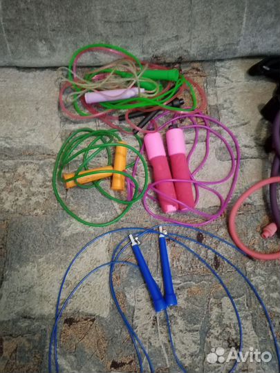 Лапы для тхэквондо, скакалки, эспандер