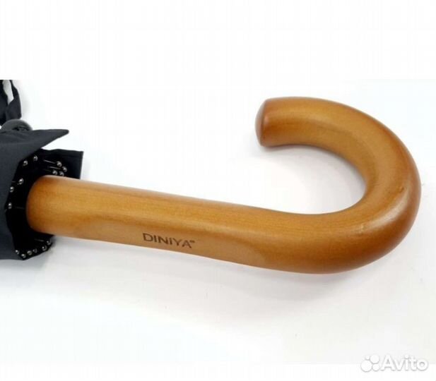 Зонтик мужской и женской с деревянные ручками