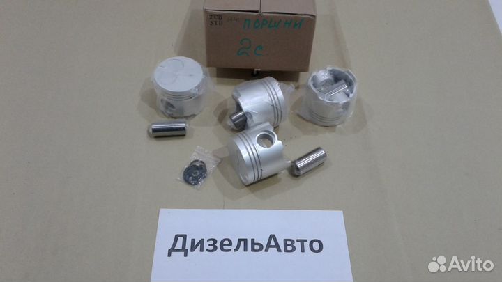 Поршня 2C 2CT.3CT.3C Toyota. NEW. Новый