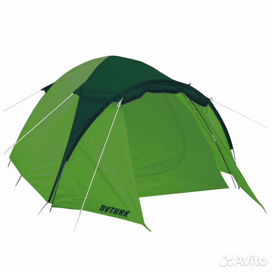 59103Палатка кемпинговая Уран-3, зеленая