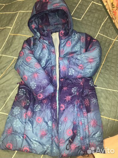 Зимнее пальто для девочки