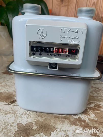 Газовый счетчик