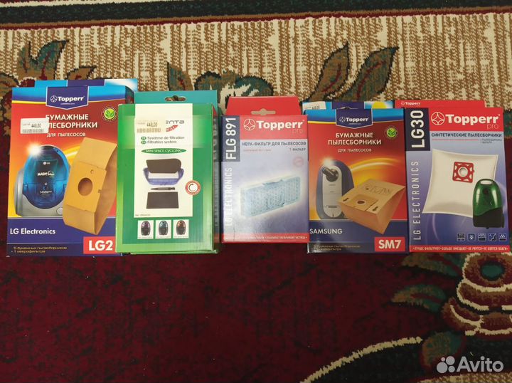 Фильтры для пылесосов LG, Rowenta, Samsung
