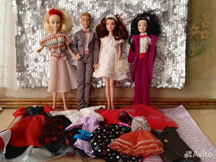 Куклы Барби Лотом Оригинал+ Одежда