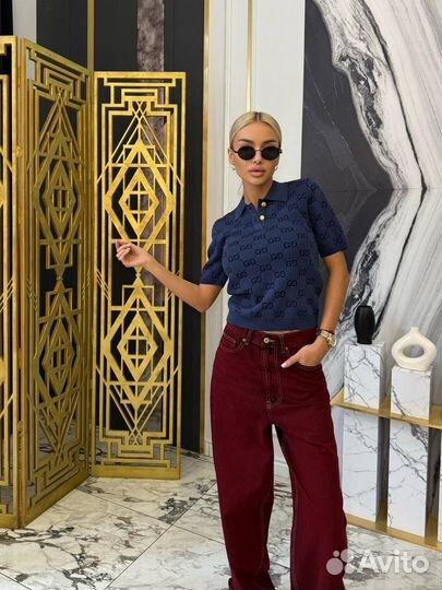 Футболка поло gucci