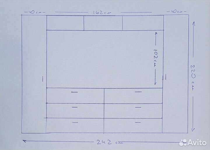Детская шкаф-стенка