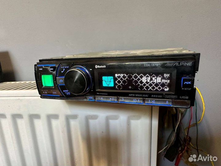 Автомагнитола alpine cda 137bti