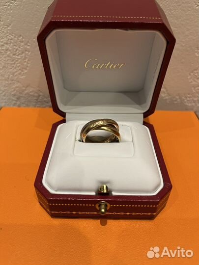 Кольца Cartier trinity