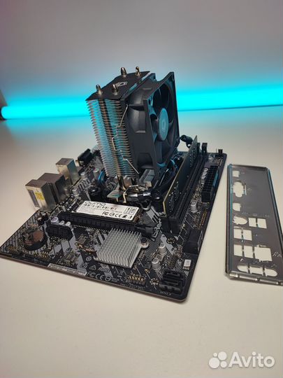 Комплект i5 12400F/16Gb/H610M/SSD 1TB /Новый