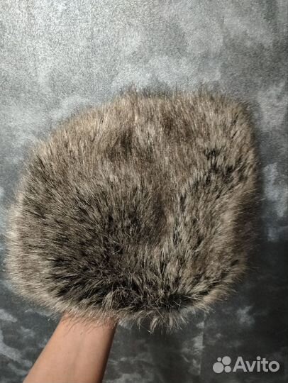 Шапка меховая с ушками