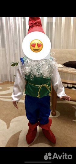 Новогодний костюм,Гномик