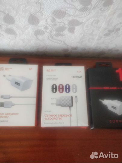 Сетевое зарядное устройство 2.1А, 1А