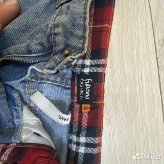 Джинсы для девочки 98