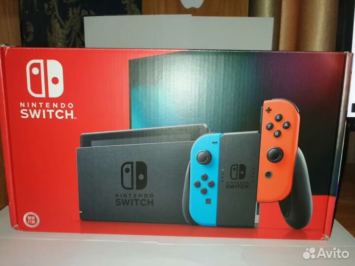 Игровая приставка Nintendo Switch +игры