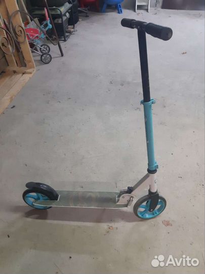 Самокат взрослый с большими колесами
