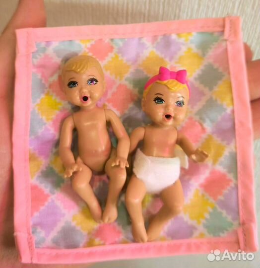 Лот из трёх пупсиков