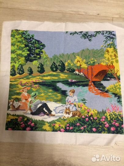 Картина вышитая крестиком