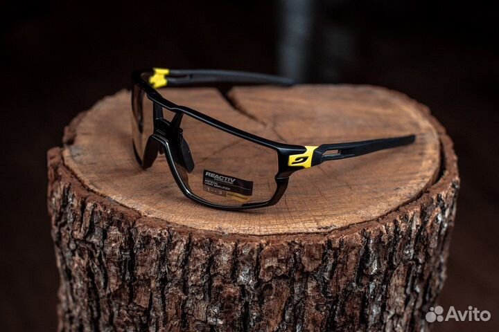 Очки Julbo Rush Reactiv 1-3LA Black/Yellow