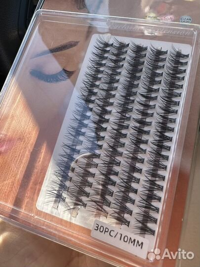 Ресницы пучки большая пачка