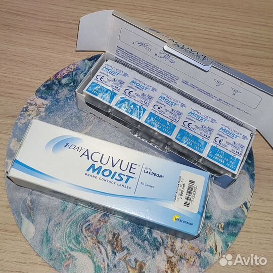 Линзы Acuvue Moist 1 day -2.75 / -3.00