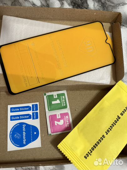 Защитное стекло 9D на Samsung A10