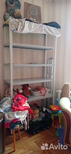 Стеллаж разборный металлический