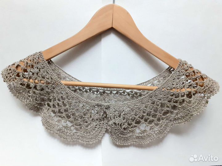 Вязаный воротничок