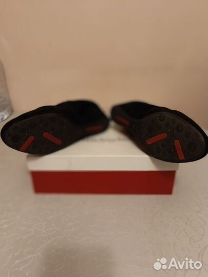 Туфли лодочки замшевые на танкетке 39р