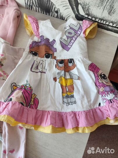 Детские вещи пакетом для девочек