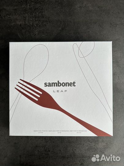 Набор приборов Sambonet Leaf 24 шт. - наличие