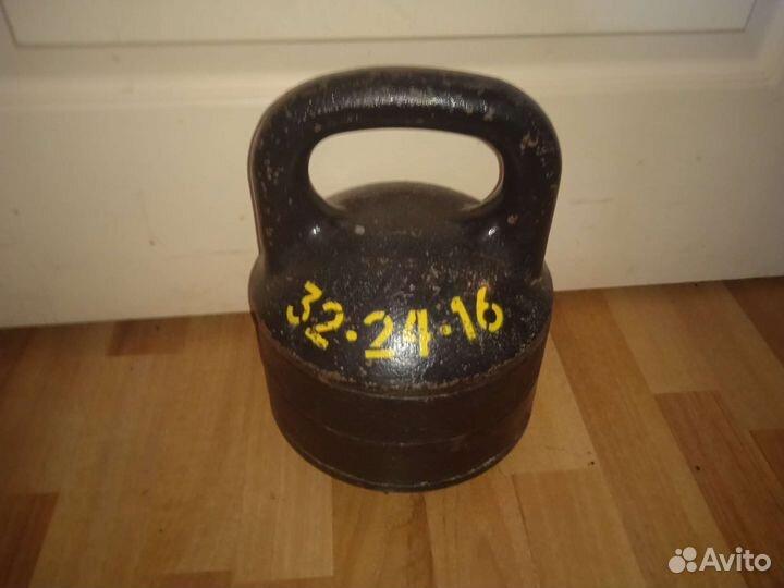 Гиря разборная 16 24 32