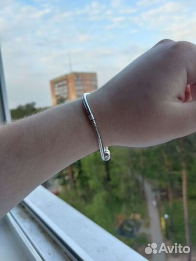 Серебряный браслет sunlight