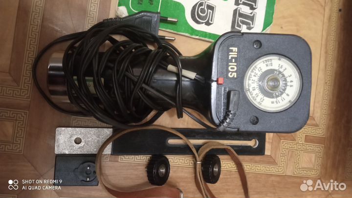 Фотоаппарат фэд 5 и фото вспышка FIL-105