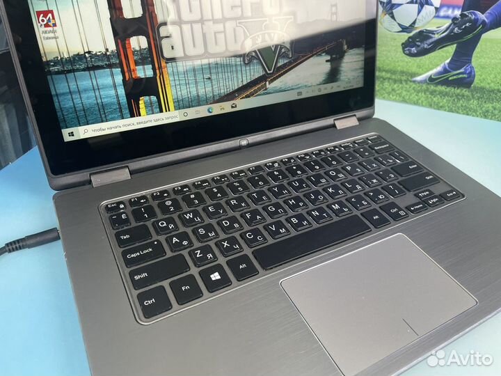 Ноутбук-Трансформер Dell i7-5500U/8gb/Full-HD/SSD
