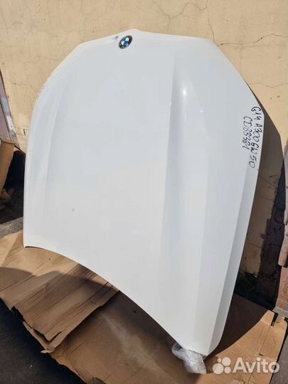 Bmw 8 G14 G15 G16 капот A300 белый