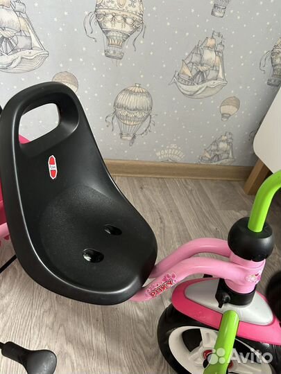 Детский трехколесный велосипед с ручкой Puky Ceety