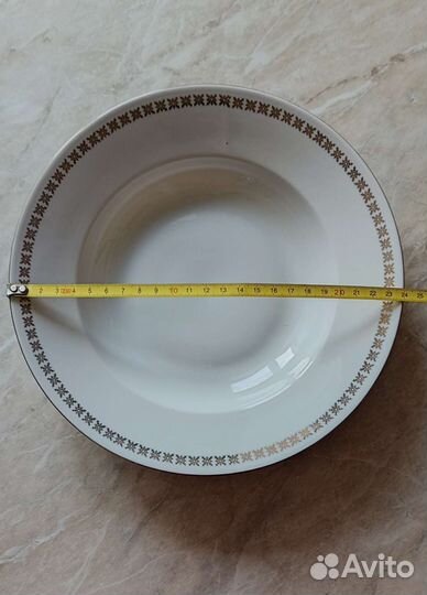 Новые глубокие тарелки Чехословакия