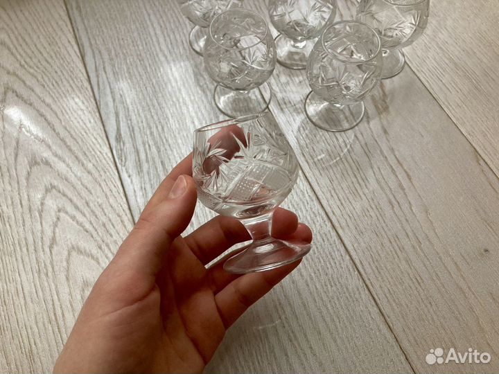 Рюмки Дятьковский хрусталь набор 6 шт