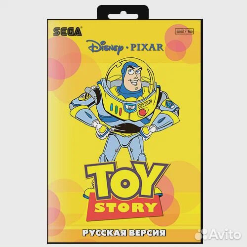 Картридж сега Toy Story