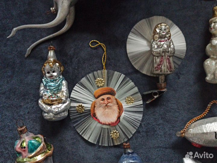 Ёлочные игрушки в викторианском стиле