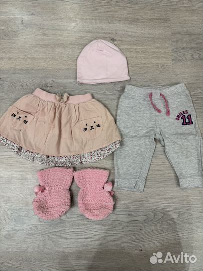 Одежда для девочки next 3-6 мес