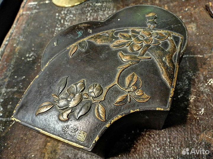 Старинная шкатулка азия 